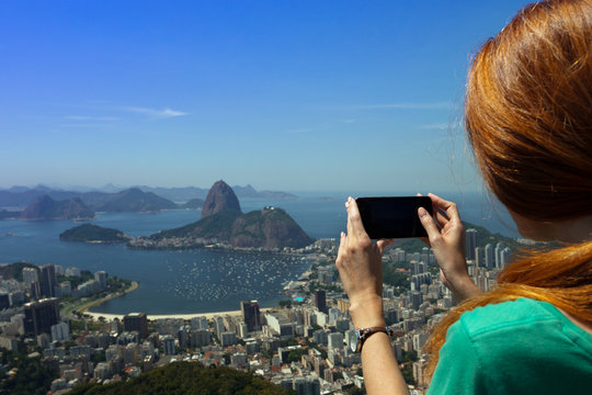 girl at the Rio de Janeiro