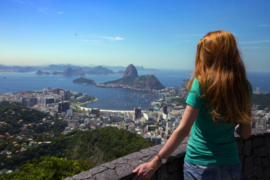 girl at the Rio de Janeiro