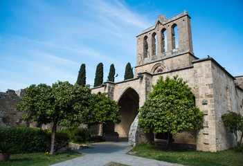 Fototapeta na wymiar Bellapais abbey