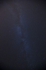 Night sky with lot of shiny stars, milky way