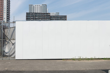 Fototapeta na wymiar street wall background ,Industrial background, empty grunge urban street with warehouse brick wall