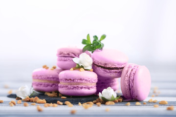 macaron rose