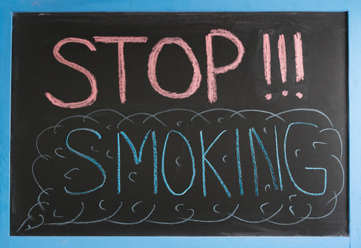Stop smoking sign