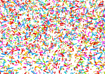Fototapeta na wymiar Colorful Confetti Background