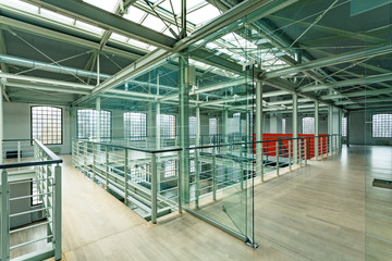 Modern design in factory