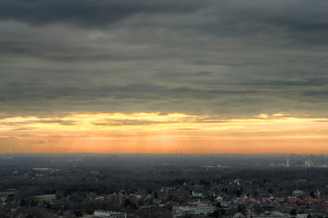 Abendstimmung auf Halde Prosper-Haniel