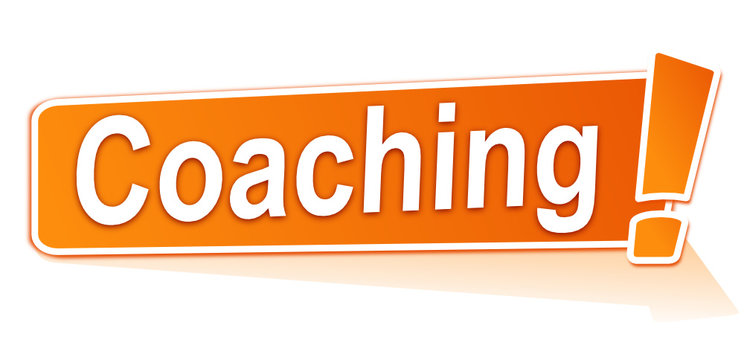 coaching sur &eacute;tiquette orange