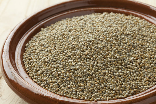  Dish with pearl millet