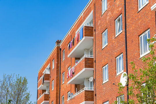 Council Housing Block In East London