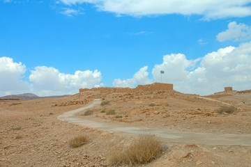 Ruins of Masada fortress, Israel