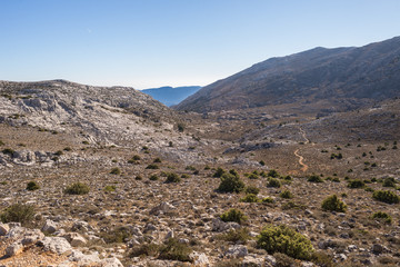 Fototapeta na wymiar Oliena, Pradu, Monte Corrasi, Sardegna, Italia
