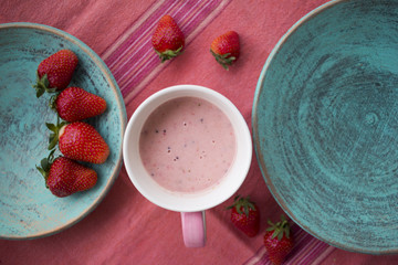 Strawberry smoothie
