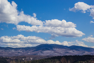 Mountains and Sky