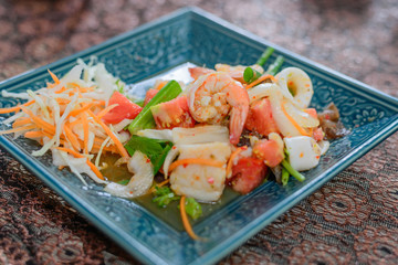 Thai spicy salad
