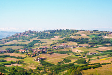 Fototapeta na wymiar Landscape of Langhe- Roero