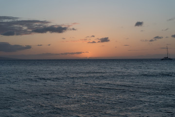 Fototapeta na wymiar Sunset on Maui