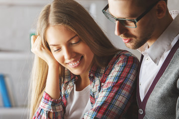 Guy and girl portrait