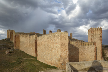 Fototapeta na wymiar Castillo medieval de Molina de Aragón