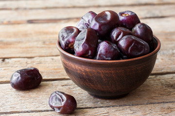 Dates in a bowl