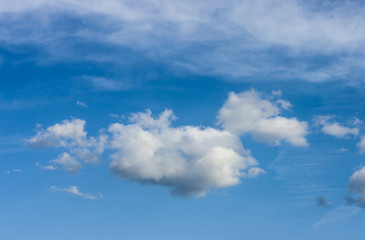 Naklejka na ściany i meble blue sky with clouds.Clouds on blue sky.