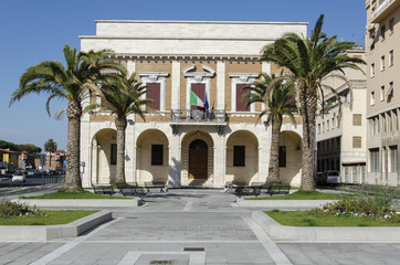Obraz premium Livorno palazzo della provincia.