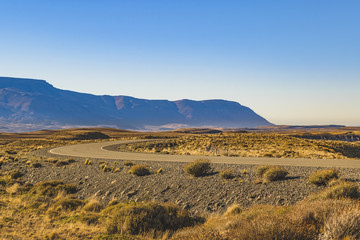Empty Highway, Patagonia, Argentina