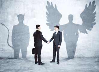 Angel and demon partners