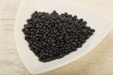 Black lentils