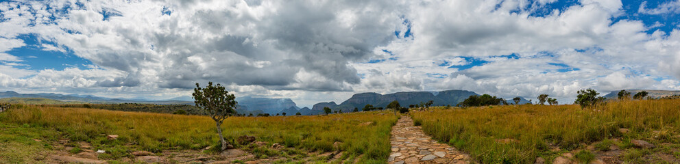 Panorama View of the Blyde River Canyon, South Africa