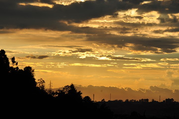 atardecer