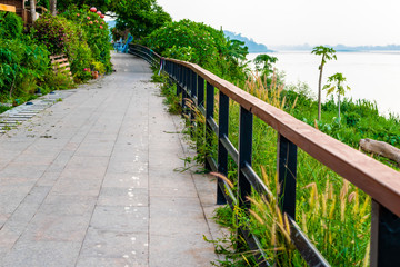 walkway in public garden