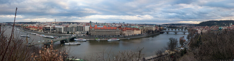 Panorama von Prag.Panorama of Prague