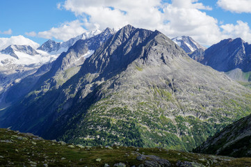 Rugged Alpine Scenery