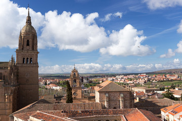 Fototapeta premium View of Salamanca from La Clerecia 