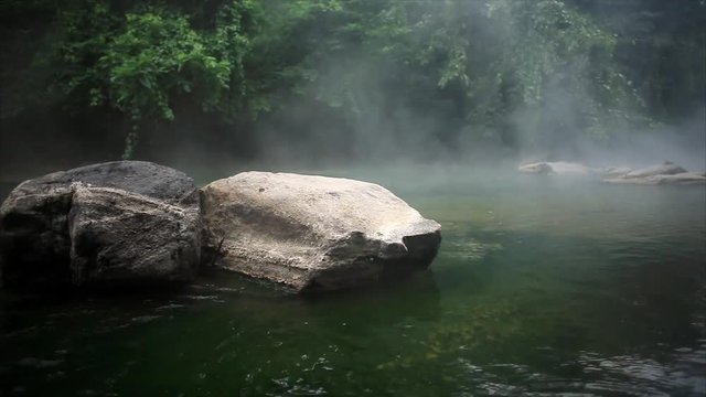 Thermal pools and hot springs of the Amazon River in Peru - 3