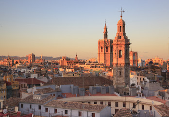 Valencia City at Sunrise