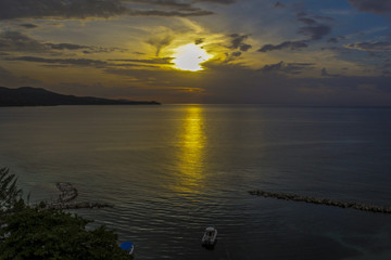 Jamaican sunset Montego Bay