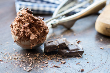 Schoko-Eis