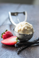 Vanille-Eis