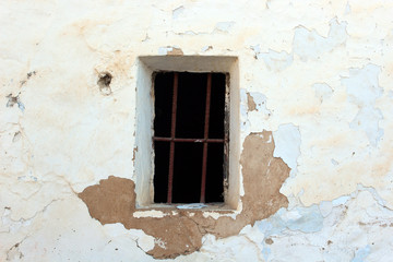 Vintage broken windows