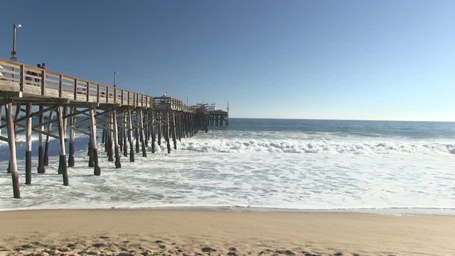 The pier in the seaside city of Newport Beach, southern California, Usa - 3