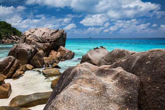 La Digue at Seychelles