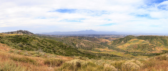 Aliso and Wood Canyons Wilderness Park hiking paths in Laguna Beach