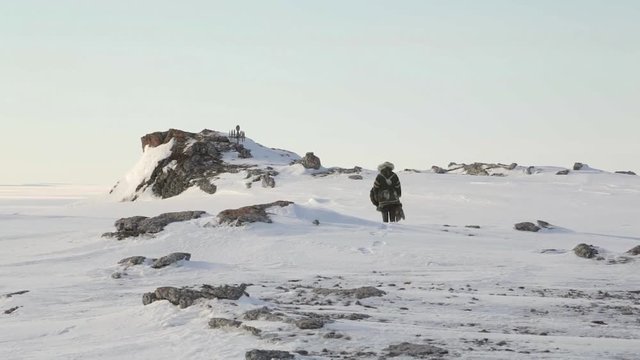Shaman Carries Out occult ritual During The Russian Arctic Winter  - 4