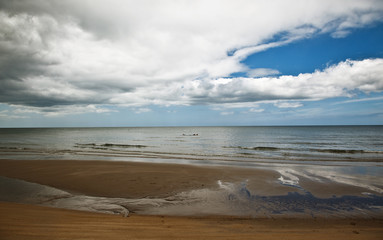 Beach and tropical sea