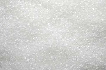 white granulated sugar background