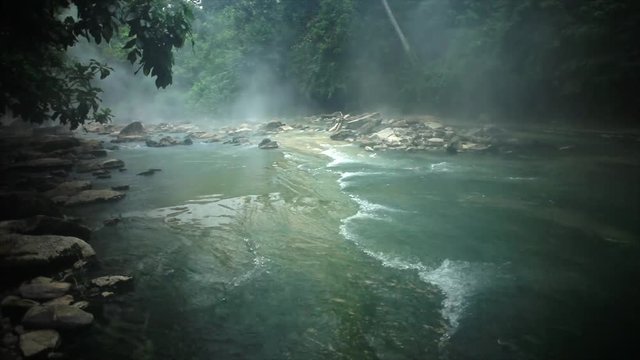 Thermal pools and hot springs of the Amazon River in Peru - 5