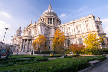 Fototapeta na wymiar London - St Paul Cathedral, UK