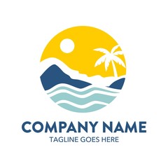 Summer Logo Template