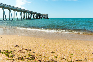 Sea shore, summer background